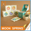 Moonspring custom new design paper tea box wholesale